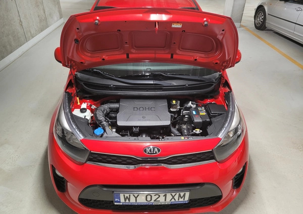 Kia Picanto cena 34400 przebieg: 49900, rok produkcji 2017 z Warszawa małe 154